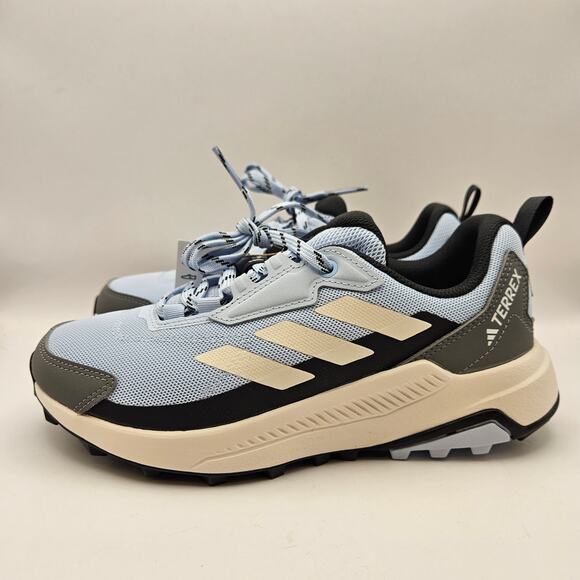 ADIDAS MEN\'S 5.5 TERREX TRAIL RUNNING SHOES BLUE GRAY HIKING SNEAKERS NWOB main image 3